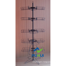 Floor Standing Spinning Hat Display Rack (pH15-383)